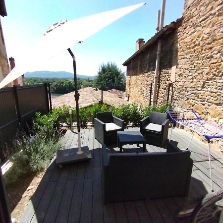 Apartament Trevoux: Loft Ravissant Avec Terrasse Zewnętrze zdjęcie