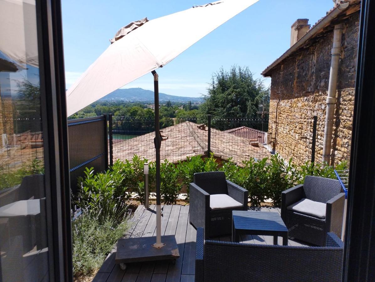 Apartament Trevoux: Loft Ravissant Avec Terrasse Zewnętrze zdjęcie